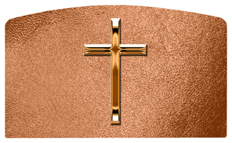 DACRO-510-CP-SH-CP Copper Single Cross Shimmer Copper